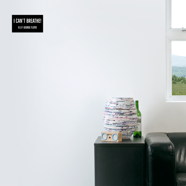 I Can't Breathe, R.I.P. George Floyd, Black Lives Matter by UrbanLifeApparel